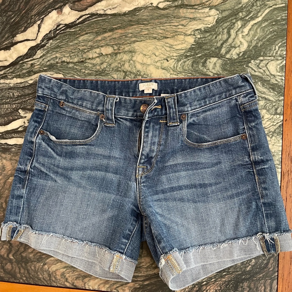 J Crew denim shorts 4